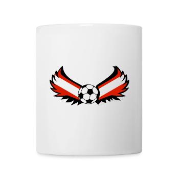 Österreich Fussball - Tasse - Weiß - Vorne