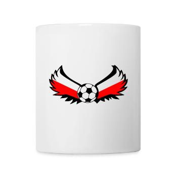 Fussball Polen - Tasse - Weiß - Vorne