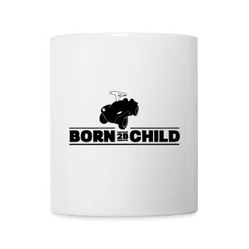 Born 2B Child - Bobbycar - Tasse - Weiß - Vorne