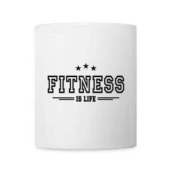 fitness is life II - Mug - white - Front