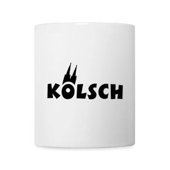 Köln Kölsch Kölner Dom - Tasse - Weiß - Vorne