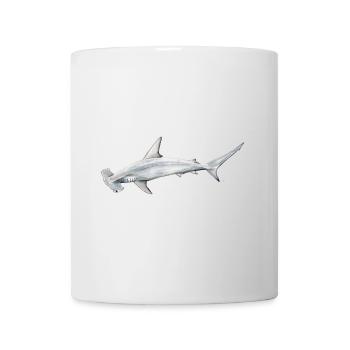 Tiburon martillon - Hammerhead shark - Requin - Mug - white - Front