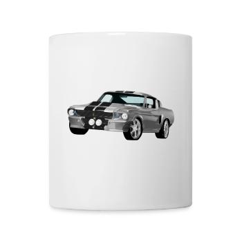 Auto - Tasse - Weiß - Vorne