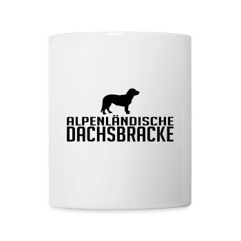 ALPINE DACHSBRACKE dog - Mug - white - Front