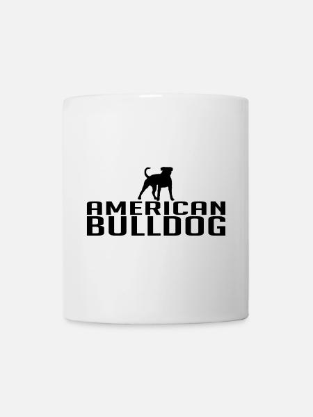 AMERICAN BULLDOG Hunderasse Hunde Wilsigns - Tasse - Weiß
