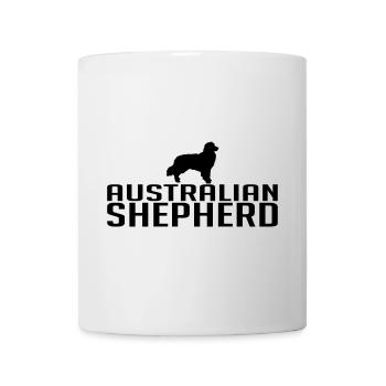 AUSTRALIAN SHEPHERD dog - Mug - white - Front