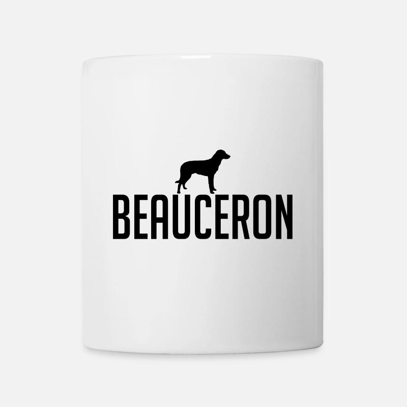BEAUCERON Hunderasse Hunde Wilsigns - Tasse - Weiß