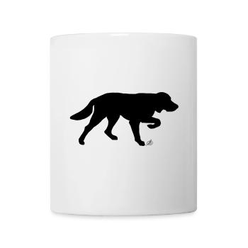 langhaariger Vorstehhund - Tasse - Weiß - Vorne