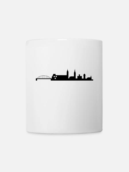 Skyline Moosburg 2 - Tasse - Weiß