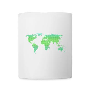 Green World - Tasse - Weiß - Vorne