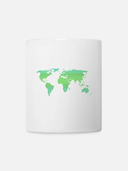 Green World - Tasse - Weiß