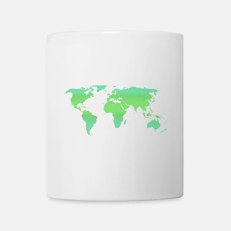Green World - Tasse - Weiß