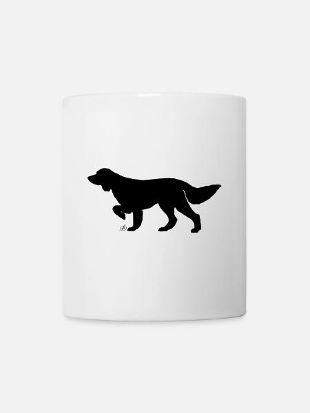 Langhaariger Vorstehhund - Tasse - Weiß