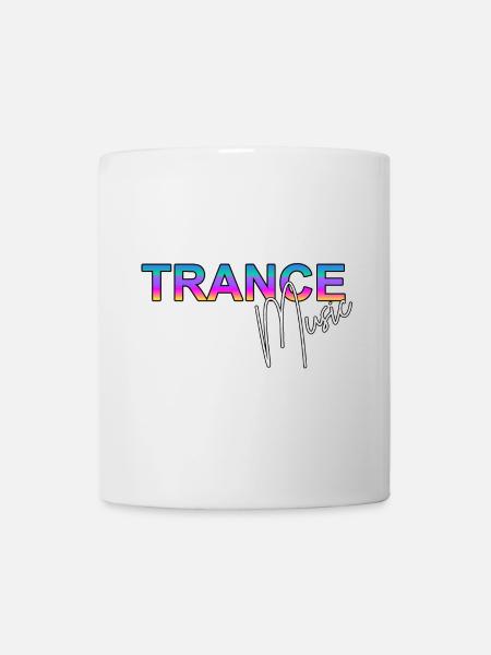Trance Music - Mug blanc - blanc