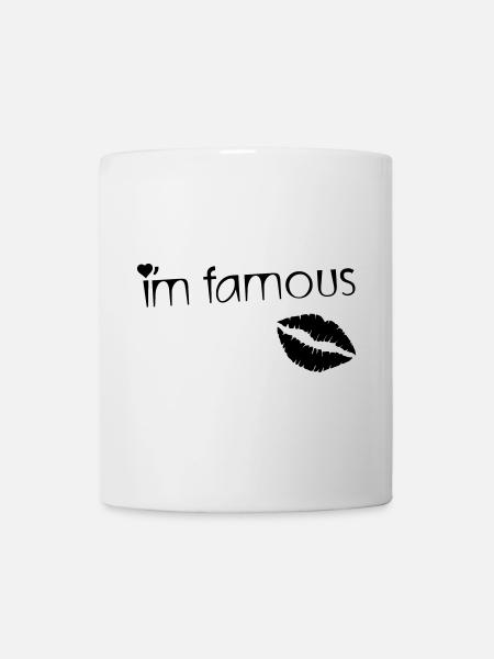 I'M FAMOUS - Mug blanc - blanc