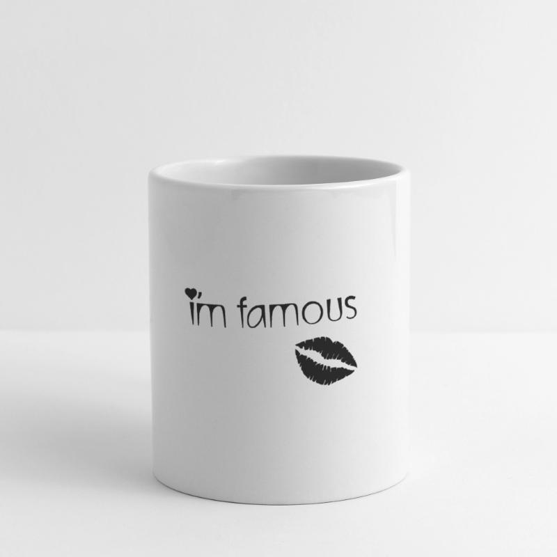I'M FAMOUS Mug blanc