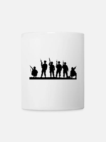Soldaten - Tasse - Weiß