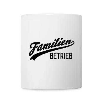 Familienbetrieb - Tasse - Weiß - Vorne