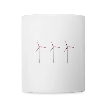 windrad - Tasse - Weiß - Vorne