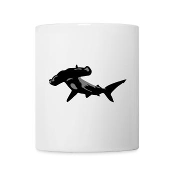 Hammerhai - Tasse - Weiß - Vorne