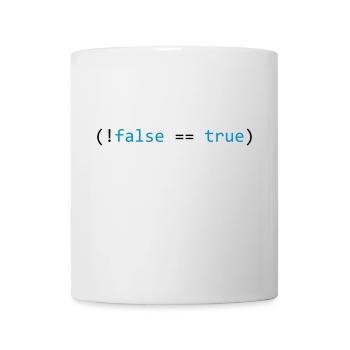 False is True - Mug - white - Front