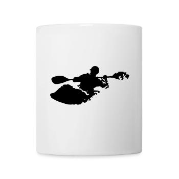 kayaking_1 - Mug blanc - blanc - Devant