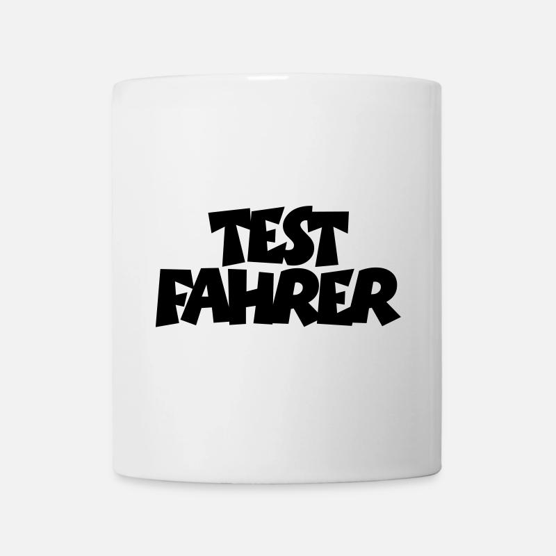 Testfahrer - Tasse - Weiß