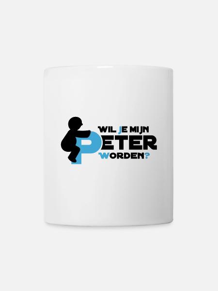 Peter weiß - Tasse - Weiß