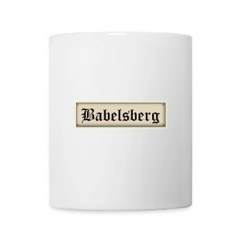 BABELSBERG - Tasse - Weiß - Vorne