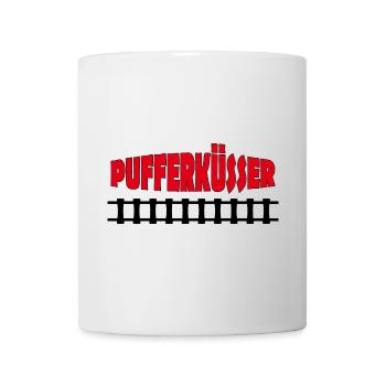 PUFFERKÜSSER - Tasse - Weiß - Vorne