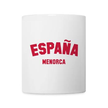 MENORCA Spain Spanien Espana - Tasse - Weiß - Vorne