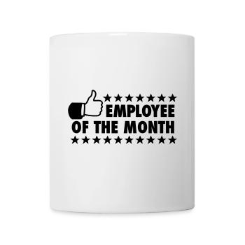 employee of the month - Mug - white - Front