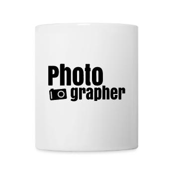 photographer - Tasse - Weiß - Vorne