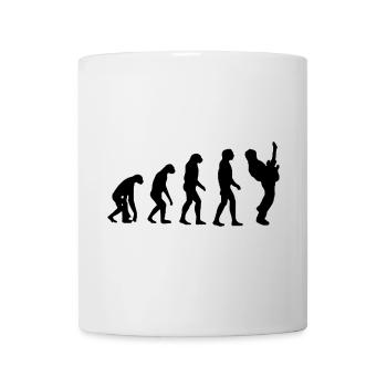 Evolution du guitariste, guitariste, musicien # - Mug blanc - blanc - Devant
