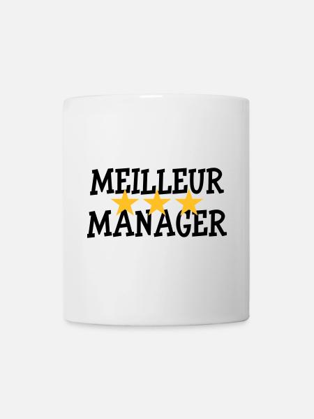 Meilleur Manager - Mug blanc - blanc