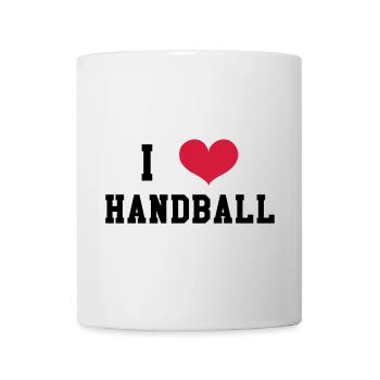I Love Handball - Mug - white - Front