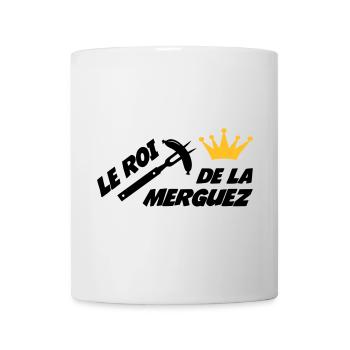 Le Roi de la Merguez ! - Mug blanc - blanc - Devant