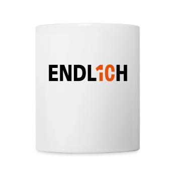 Endlich 10 Zehnter Geburtstag - Tasse - Weiß - Vorne