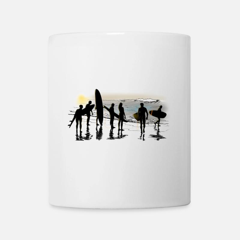 surfing - Tasse - Weiß