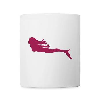 Sirène - Mug blanc - blanc - Devant