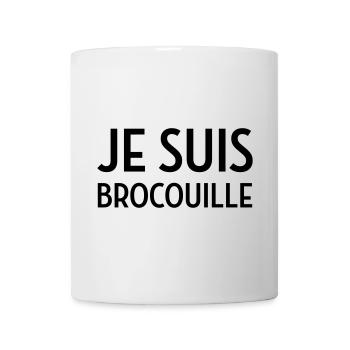Brocouille / Inconnus / Comique / Humour / Marrant - Mug blanc - blanc - Devant
