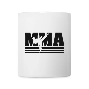 MMA martial arts logo gym dojo club logo image - Mug - white - Front
