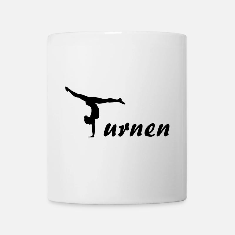 Turnen, Turnerin - Tasse - Weiß