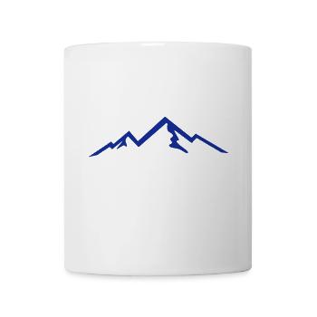 Berge, Berg - Tasse - Weiß - Vorne