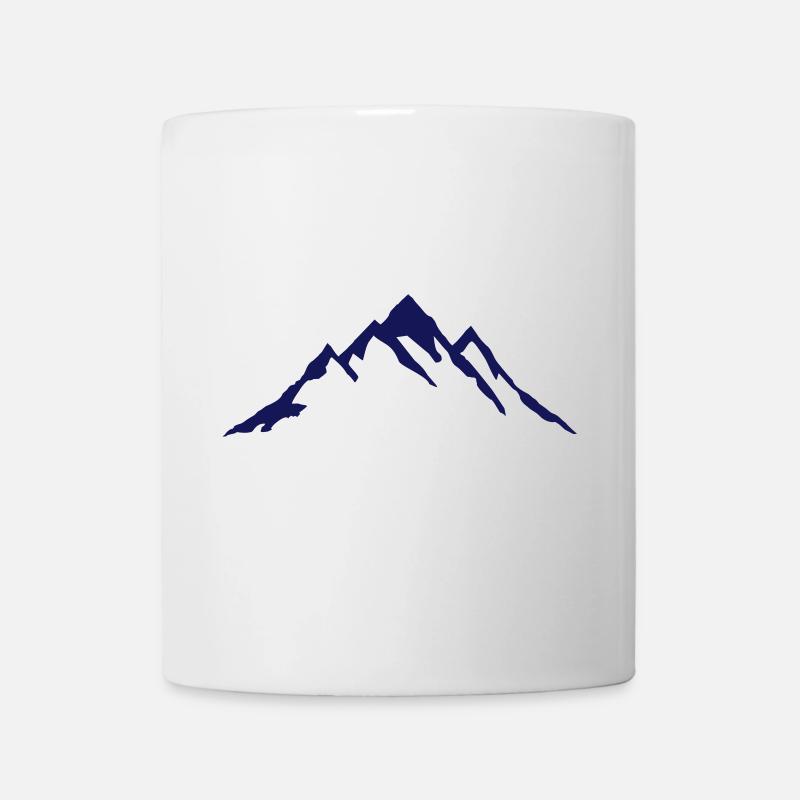 Berg, Berge - Tasse - Weiß