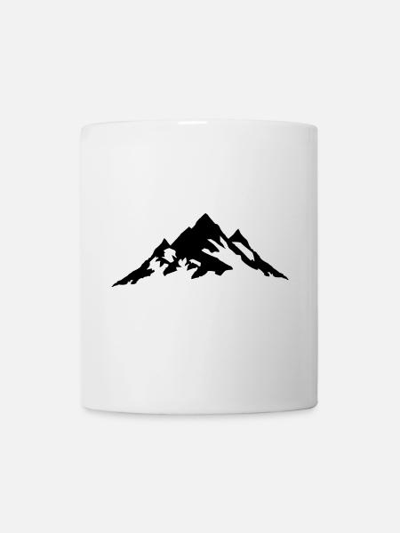 Mountain, Mountains - Mug - white