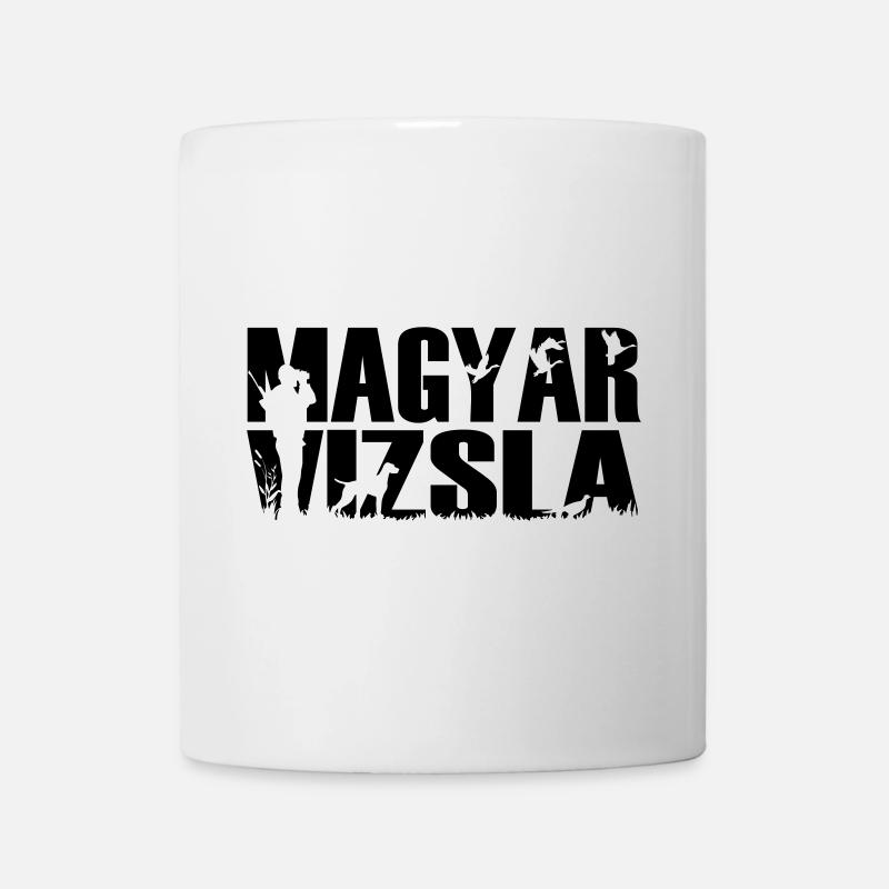 Jagdhund Magyar Viszla - Tasse - Weiß