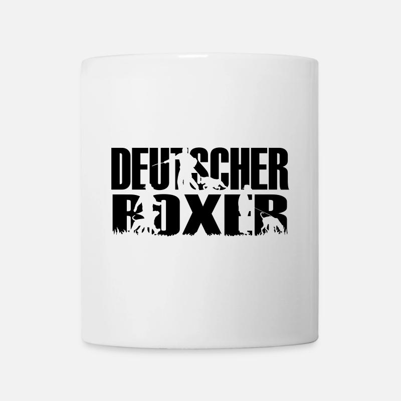 IPO Deutscher Boxer - Tasse - Weiß