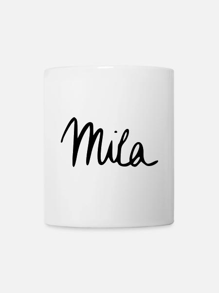 Mila - Tasse - Weiß
