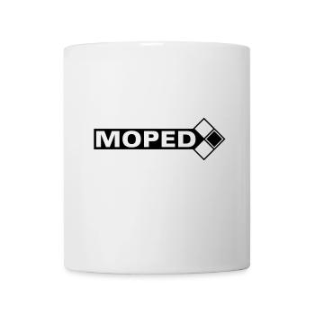 Moped logo (1c) - Mug - white - Front